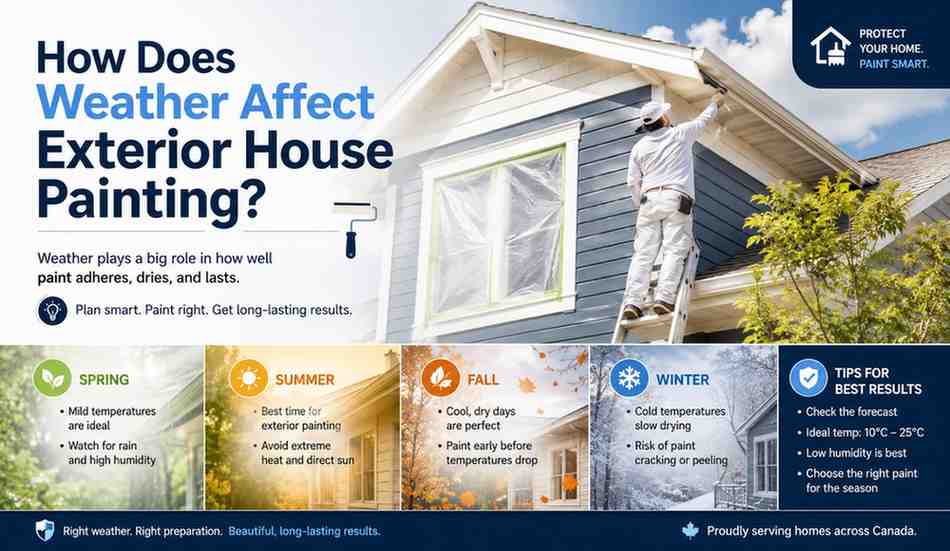 How Does Weather Affect Exterior House Painting