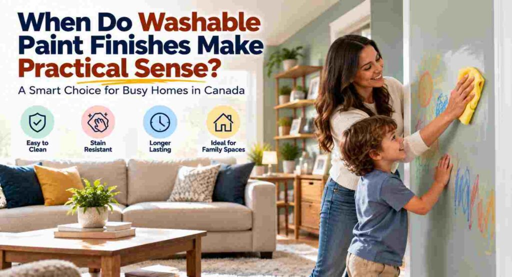 When Do Washable Paint Finishes Make Practical Sense