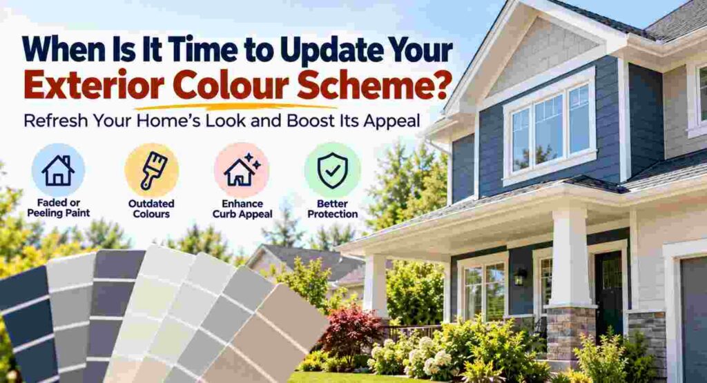 When Is It Time to Update Your Exterior Colour Scheme